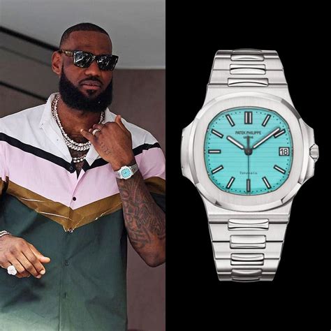 patek philippe nautilus lebron james|lebron james tiffany patek.